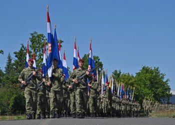 Hrvatska vojska u završnim pripremama za veliki mimohod povodom 30. obljetnice Oluje