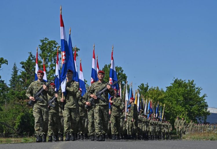 Hrvatska vojska u završnim pripremama za veliki mimohod povodom 30. obljetnice Oluje