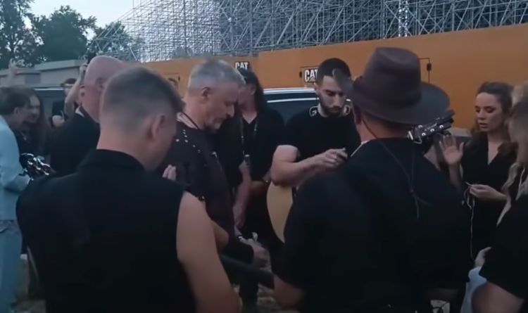 VIDEO Pogledajte što je Thompson s bendom napravio neposredno prije izlaska na povijesni koncert
