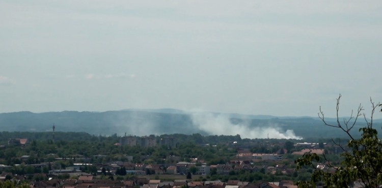 Zagađenje iz susjedstva: Požar na deponiju u Bosanskom Brodu truje i hrvatsku stranu granice
