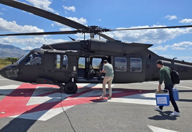 Helikopter Black Hawk HRZ-a spasio život u zahtjevnoj misiji eksplantacije i transplantacije srca