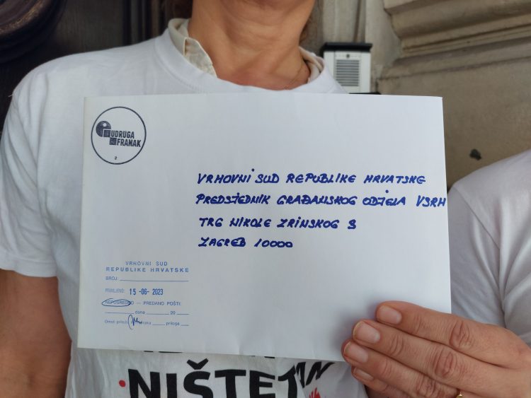 Udruga Franak VSRH-u: Čudimo se sucima Vrhovnog suda koji brane svojtu umjesto da brane pravo