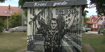 Mural slavnog pripadnika Pauka na zagrebačkim Ravnicama: Simbol pobjede iz Knina oživio u čast Oluje