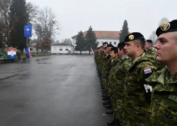 Svečano ispraćen 6. hrvatski kontingent u NATO-u u Litvu