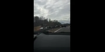 VIDEO Kaos na autocesti: Policija je spriječila veliki sukob navijača