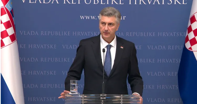 Plenković: Za mene ultimatum od 30 dana ništa ne znači. Dabro ima izvorni mandat. A Zurovec je ionako bio u HDZ-u…