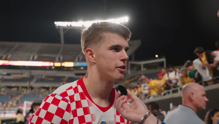 VIDEO Vušković otkrio kako će proslaviti svoj prvi pogodak za Vatrene….