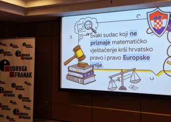 VIDEO Udruga Franak upozorava: Svaka drugačija odluka značila bi diskriminaciju potrošača s konvertiranim CHF kreditima