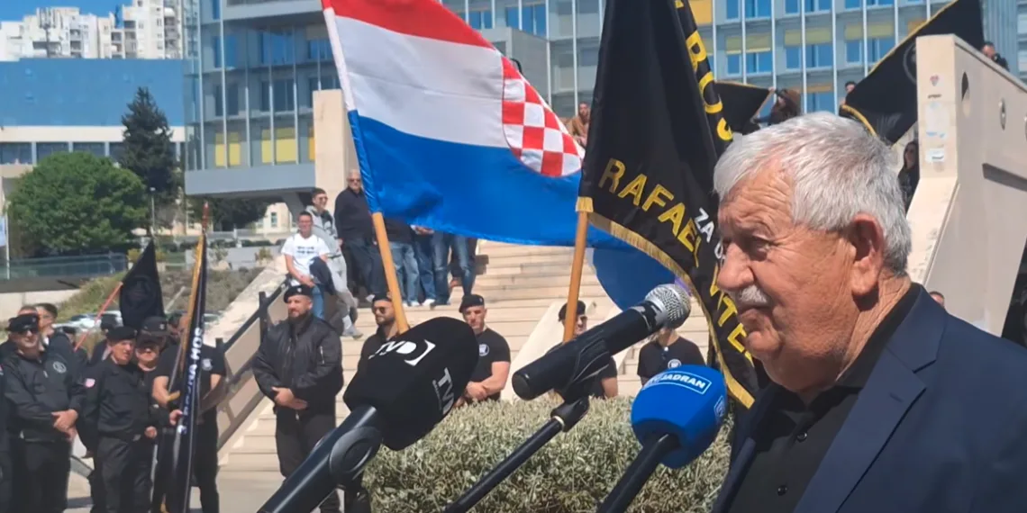 VIDEO Emotivni Miljanić na obljetnici IX bojne HOS-a: Gotovina ih je pozvao u Škabrnju… Srbi i Jugoslaveni ne mogu oprostiti…