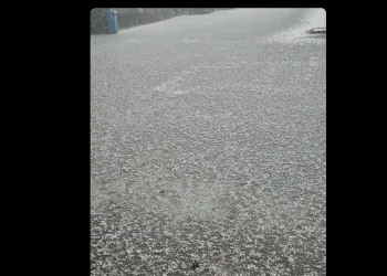 VIDEO Jaka tuča pogodila Ogulin: Sve se zabijelilo u par minuta