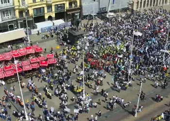 Veliki sindikalni prosvjed u Zagrebu: Hrvatska je postala preskupa za vlastite ljude