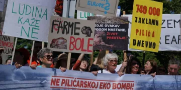 Tisuće prosvjedovale u Sisku: Ne želimo megafarme i klaonice u Hrvatskoj