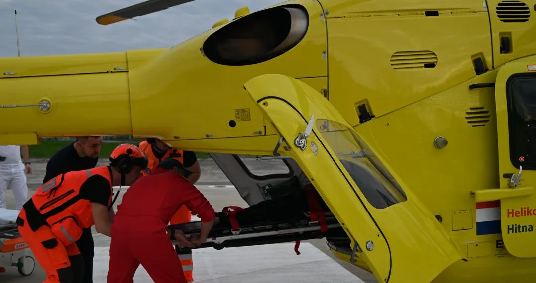 Teška nesreća u Slavoniji: Jedna osoba poginula a druga hitno prevezena helikopterom