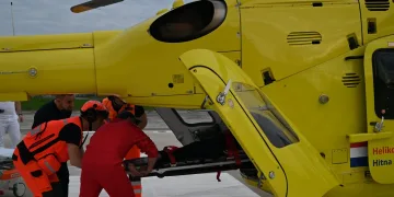 Teška nesreća u Slavoniji: Jedna osoba poginula a druga hitno prevezena helikopterom