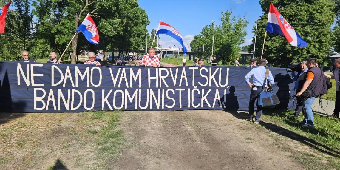 FOTO Užareno na Trnjanskim kresovima: Malo vas je ustaše! – Ne damo vam Hrvatsku bando komunistička