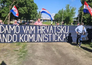 FOTO Užareno na Trnjanskim kresovima: Malo vas je ustaše! – Ne damo vam Hrvatsku bando komunistička