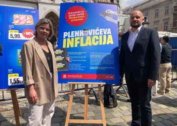 Benčić-Dončić koalicija zadaje udarac: SDP i Možemo kreću u zajedničku kampanju protiv Plenkovićeve inflacije