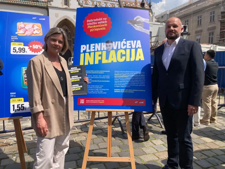 Benčić-Dončić koalicija zadaje udarac: SDP i Možemo kreću u zajedničku kampanju protiv Plenkovićeve inflacije