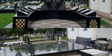 Grad Derventa devastirao je spomenik Hrvatima kojeg je platio otac Vedrana Ćorluke