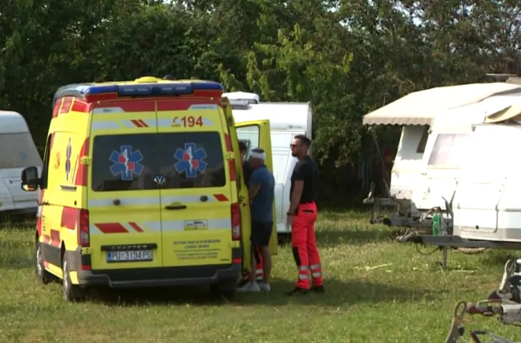 Srušio se žirokopter kod Vrsara: Pilot pokušao okrenuti letjelicu nakon problema pri polijetanju
