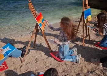 VIDEO Boje mora i dječja mašta: Pogledajte kako učenici OŠ Blato vide Prigradicu