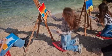 VIDEO Boje mora i dječja mašta: Pogledajte kako učenici OŠ Blato vide Prigradicu