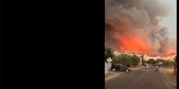 VIDEO Munja izazvala veliki požar na Čiovu; Isto se dogodilo i iznad Orebića