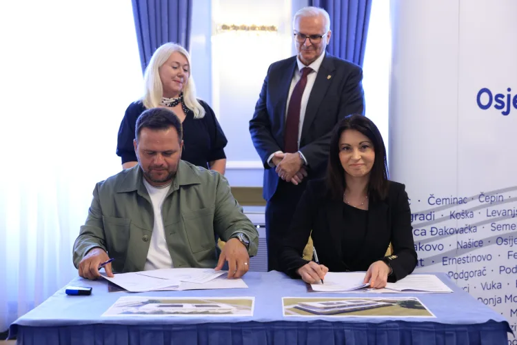 Potpisan ugovor za dogradnju OŠ Dr. Franjo Tuđman u Belom Manastiru: Investicija vrijedna sedam milijuna eura