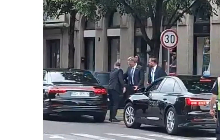 VIDEO Prva žrtva Tomaševićevih barijera na Savskoj je Plenković: Sudarili se službeni auti nakon udarca u stupić