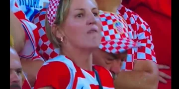 VIDEO Oglasila se navijačica koja je sve lijepo rekla norveškom sucu i FIFA-i: Ponosna sam što je to cijeli svijet vidio