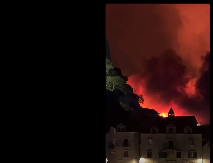 VIDEO Pakao kod Omiša. Gore i kuće: Sve je to namjerno. Žena mi je rekla kako je počelo… Bježi se i u gorućim autima