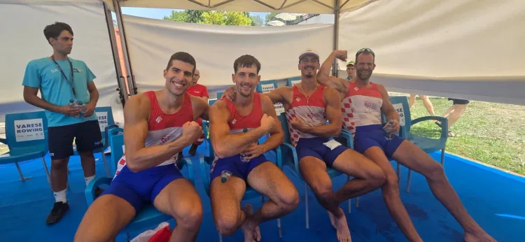 Stvara se nova sila: Hrvatsko veslanje osvojilo dvije bronce na Europskom prvenstvu u Vareseu