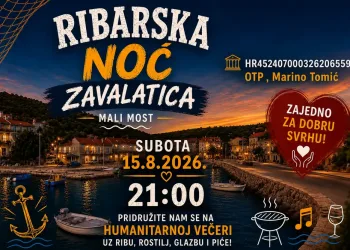 Ribarska noć u Zavalatici za Marina Tomića: Korčulani se okupljaju u humanitarnoj akciji