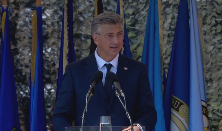 Plenković iz Knina najavio veće braniteljske mirovine: Hrvatska više nikada neće biti nespremna