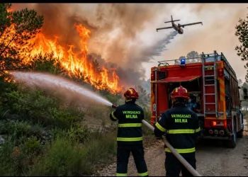 Poljakinja opuškom zapalila požar na Braču
