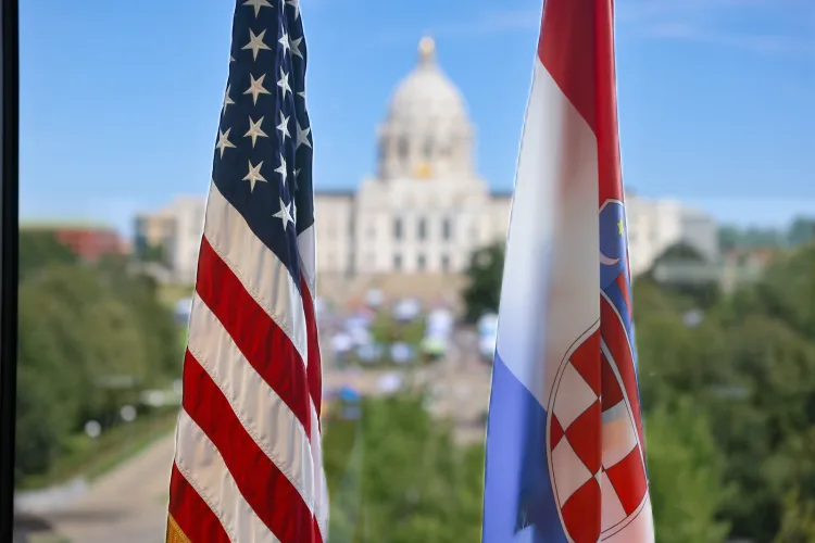 VIDEO Anušić se nakon Nacionalne garde susreo i s hrvatskim iseljenicima u Minnesoti: U ratu ste nam bili oslonac