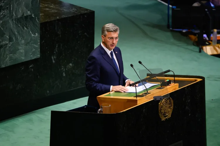 VIDEO Plenković u UN-u kritizirao Srbiju. Spomenuo agresiju i okupaciju Hrvatske ali i slavljenje ratnog zločinca