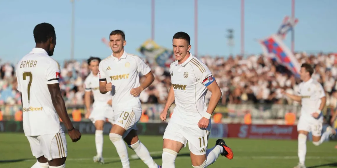 VIDEO Hajduk pregazio Rudeš i zasjeo na vrh HNL-a: Šego zabio dva gola
