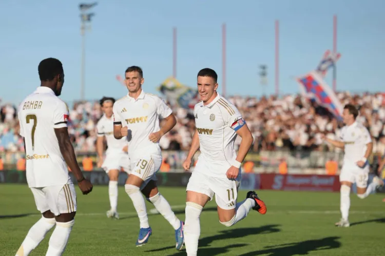 VIDEO Hajduk pregazio Rudeš i zasjeo na vrh HNL-a: Šego zabio dva gola