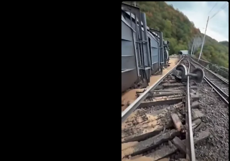 VIDEO Kod Rijeke teretni vlak izletio iz kolosijeka